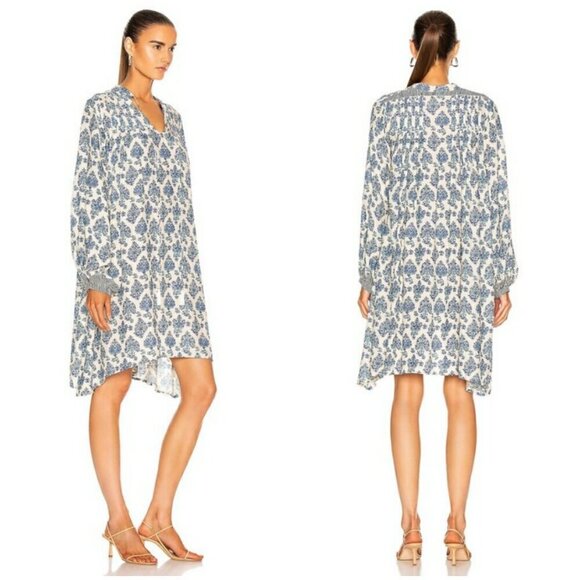 💕NATALIE MARTIN💕 Lizzy Short Dress ~ Cyprus Floral Print Small - Picture 1 of 12